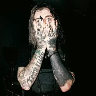 Ghostemane (@ghostemane) & @blackmage, photographed by playbodya, 2019
